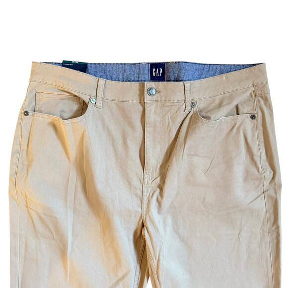 Gap Men’s Five Pocket Pants 40x32 stretch twill classic comfortable, casual 4152 - Picture 5 of 11
